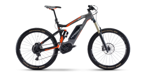Электровелосипед Haibike Хduro Nduro 8.0 Черный с Оранжевым original 2017