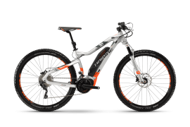 Электровелосипед Haibike Sduro HardNine 8.0 500Wh 20s XT Белый с Оранжевым original 2018