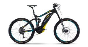 Электровелосипед Haibike Sduro Nduro 6.0 Черный с Голубым original 2017