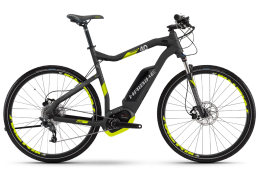Электровелосипед Haibike Sduro Cross 4.0 Темно Серый с Желтым